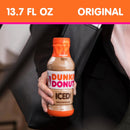 Dunkin' Original Iced Coffee Bottle, 13.7 fl oz, 12 Pack