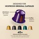 Nespresso Capsules OriginalLine, Arpeggio Decaffeinato, Dark Roast Espresso Coffee, 50-Count Espresso Coffee Pods