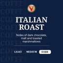 Victor Allen's Coffee Italian Roast, Dark Roast, 80 Count, Single Serve Coffee Pods for Keurig K-Cup Brewers